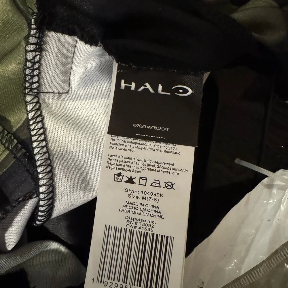 New Microsoft Halo Halo Master Chief Infinite Muscle Costume Halloween w/ Helmet
